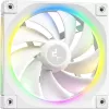 Liquid CPU cooler DeepCool LQ240 White with 240mm aluminum radiator, 2x120mm RGB fans, 41cm tubes