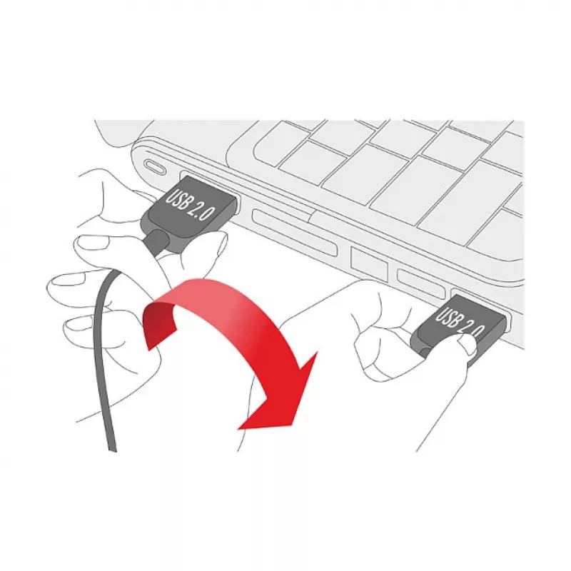 DELOCK Cable EASY-USB 2.0 Type-A Plug > USB 2.0 Type Micro-B Plug 50 cm black
