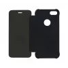 Phone wallet case Tellur for iPhone 8 — synthetic leather, black, with mirror