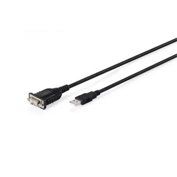 USB 2.0 to RS232 adapter cable DIGITUS DA-70172, 1.8 m, FTDI FT232RNL chipset, USB Type-A to DB9