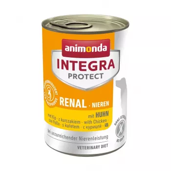 Wet dog food animonda Integra Protect Nieren with Chicken 400 g — kidney support, grain- and gluten-free
