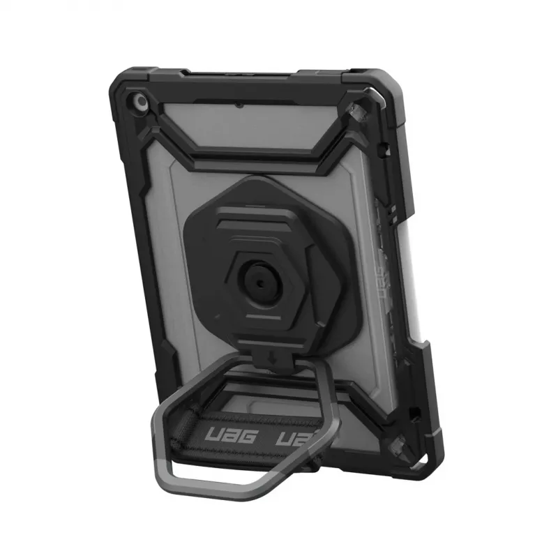 Tablet bumper case Urban Armor Gear Plasma Healthcare for Apple iPad 10.9 inch (10th Gen, 2022) — 27.7 cm, stand mode, 0.49 kg