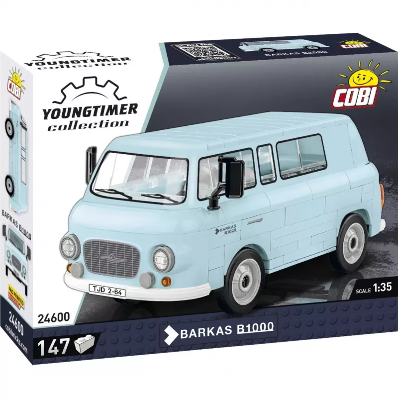 Construction toy Cobi Barkas B1000 24600 scale 1:35 model kit, detailed bricks