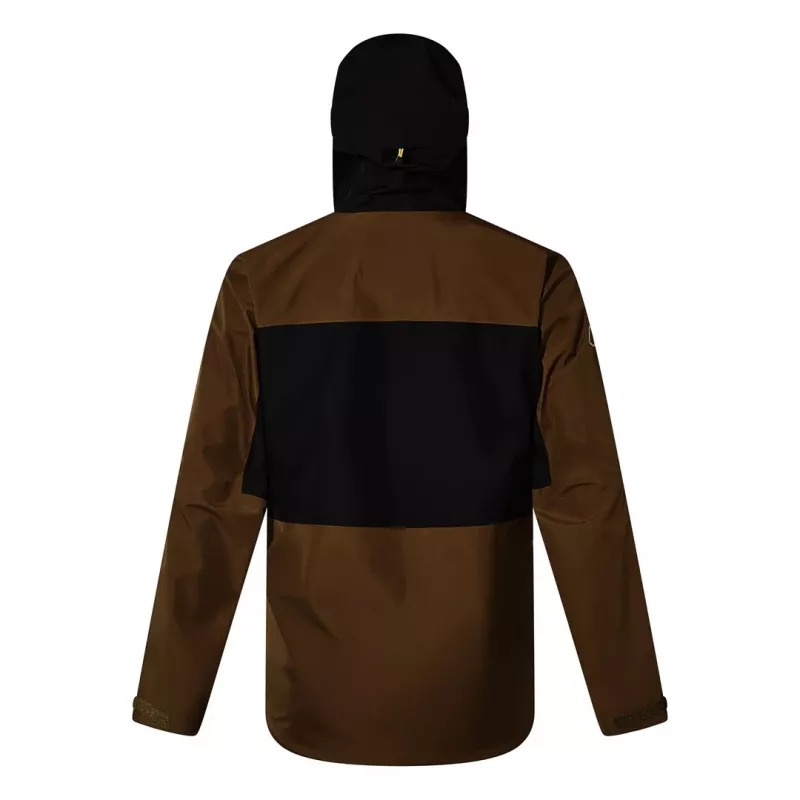 Men's Berghaus Hooded Hybrid Jacket size M brown