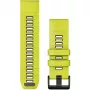 Band Garmin QuickFit 010-13393-08 Graphite Yellow