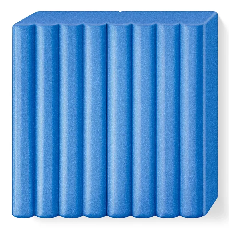 Modelling clay FIMO effect blue metallic – FIMO 8010-31, soft polymer clay for modelling and decorative projects
