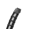CableMod C-Series PRO ModMesh Sleeved 12VHPWR StealthSense - Power Cable Kit - Black/White (CM-PCSR-16P3-N60KKW-5PK-R)