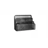 The stand for mail Forpus, black, section 3, perforated metal 1006-105