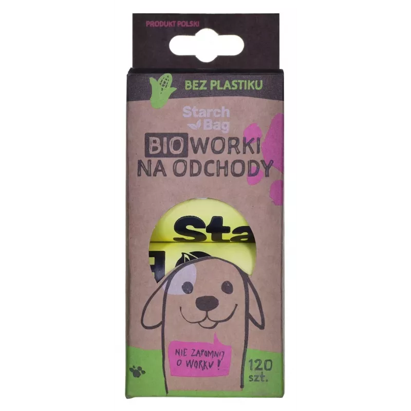 STARCH BAG - Dog poop bags - 8 x 15