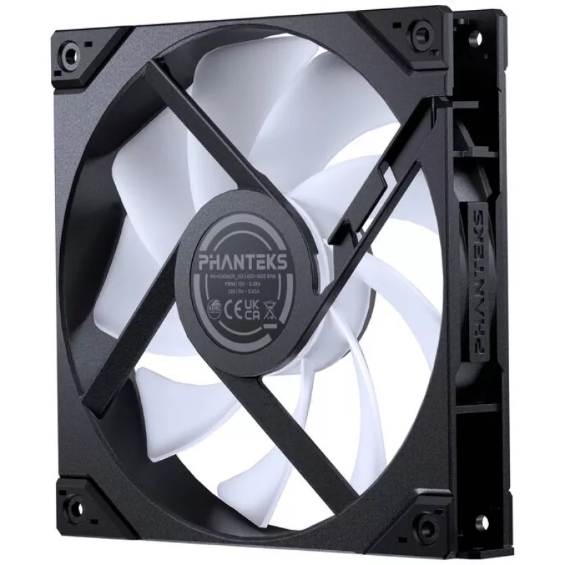 Phanteks M25 Gen2 PWM D-RGB 140mm Case Fan - Black