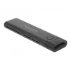 SSD enclosure DeLOCK 42635 Black M.2