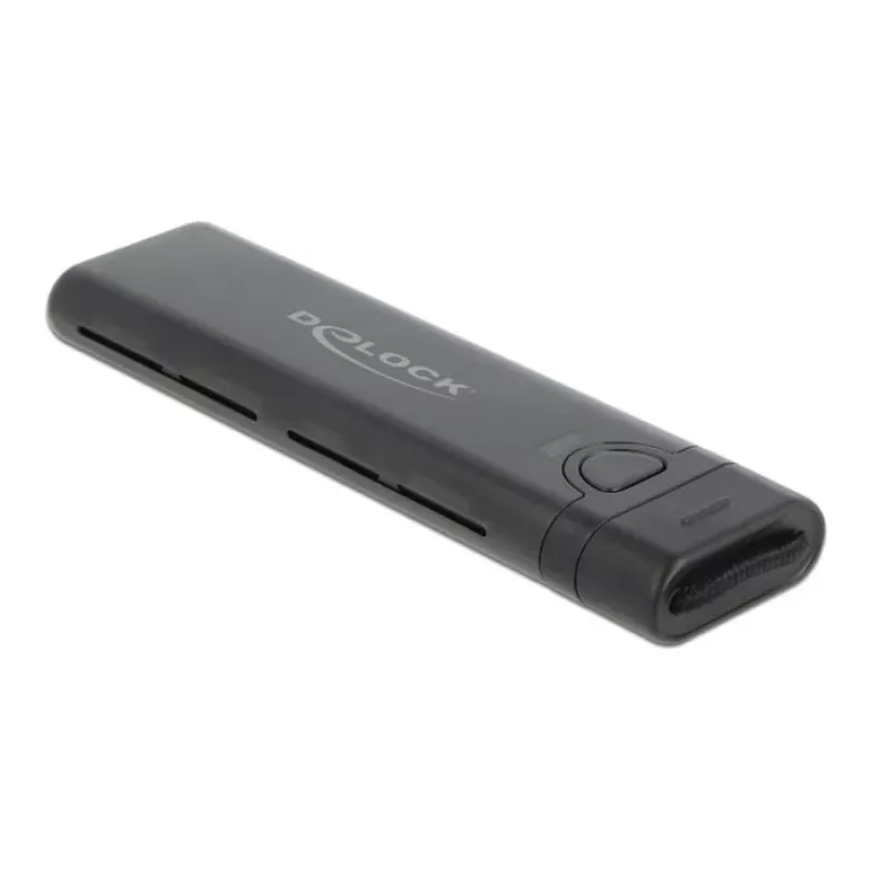 SSD enclosure DeLOCK 42635 Black M.2