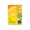 Avery 3653 self-adhesive label Rectangle Permanent White 1400 pcs