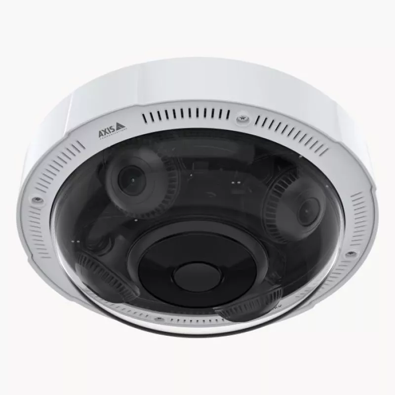AXIS P3738-PLE - Network-Panoramic Camera - Dome - Outdoor Area - Vandal-Resistant / Weather-Resistant - Colour (day/night) - 4 x 2 MP - 3840 x 2160 - fixed iris - assorted