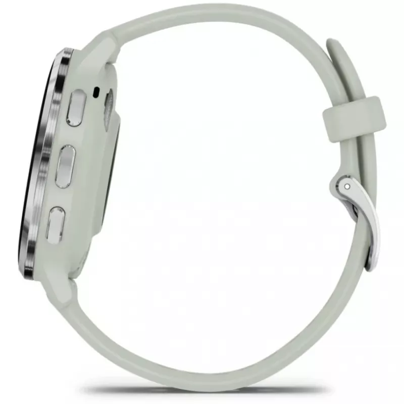 Garmin Venu 3S 3.05 cm (1.2) AMOLED 41 mm Digital 390 x 390 pixels Touchscreen Grey, Silver Wi-Fi GPS (satellite)