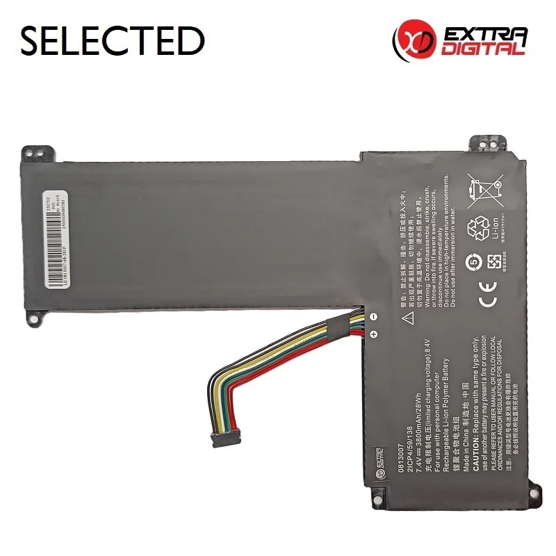 Notebook Battery, LENOVO 0813007, 3800 mAh, Extra Digital Selected