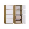 ALMA CHEST OF DRAWERS ARTISAN OAK/WHITE
