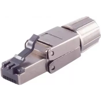 Wire Connector RJ-45 Black ShiverPeaks BS08-45006 Male