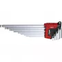Wiha 369R L-shaped hex key set Metric 9 pc(s)