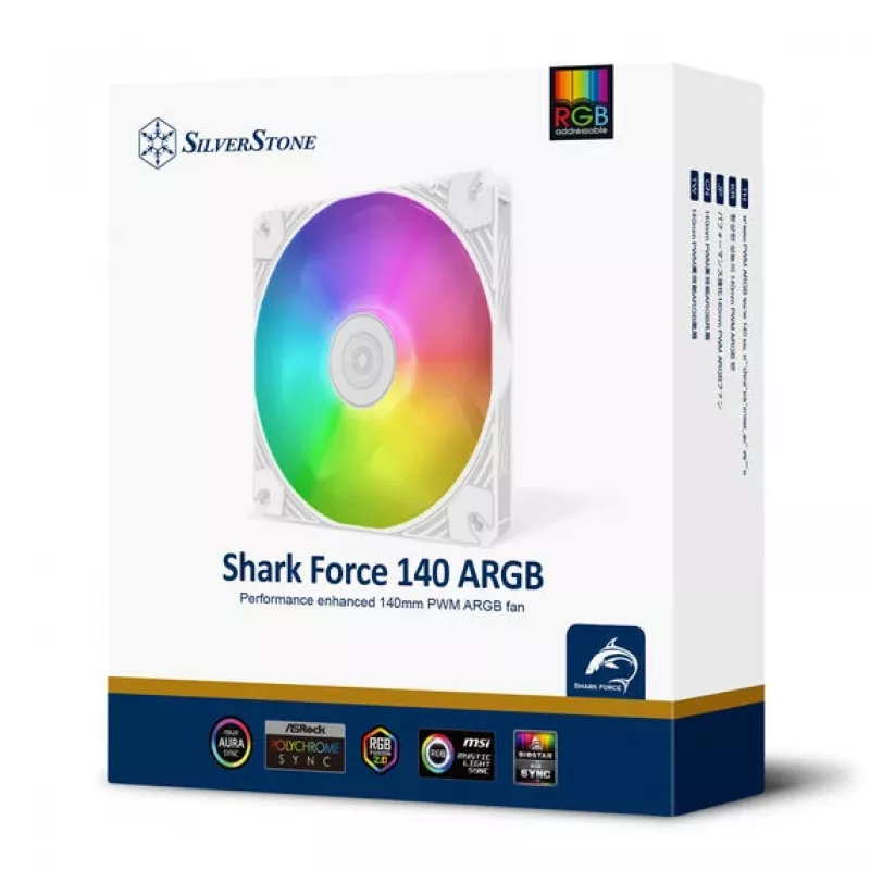 Cooling Fan SILVERSTONE SST-SF140W-ARGB 140mm with ARGB lighting