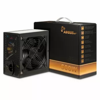 Inter-Tech ArgusNT BPS-500 power supply unit 500 W 20+4 pin ATX ATX Black