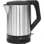 Electric kettle Clatronic 1.5 L 2200 W Black Stainless steel