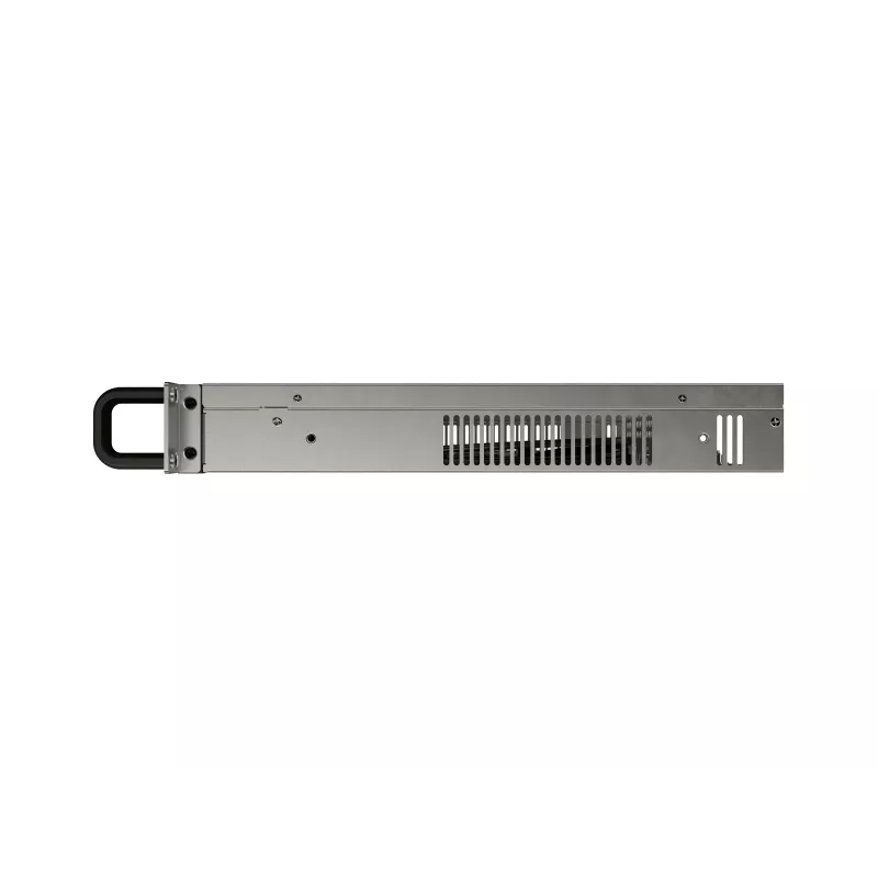 Lanberg SC01-3001-10B 1U Rackmount Server Chassis for Mini-ITX, Black, 4x 40mm Fans