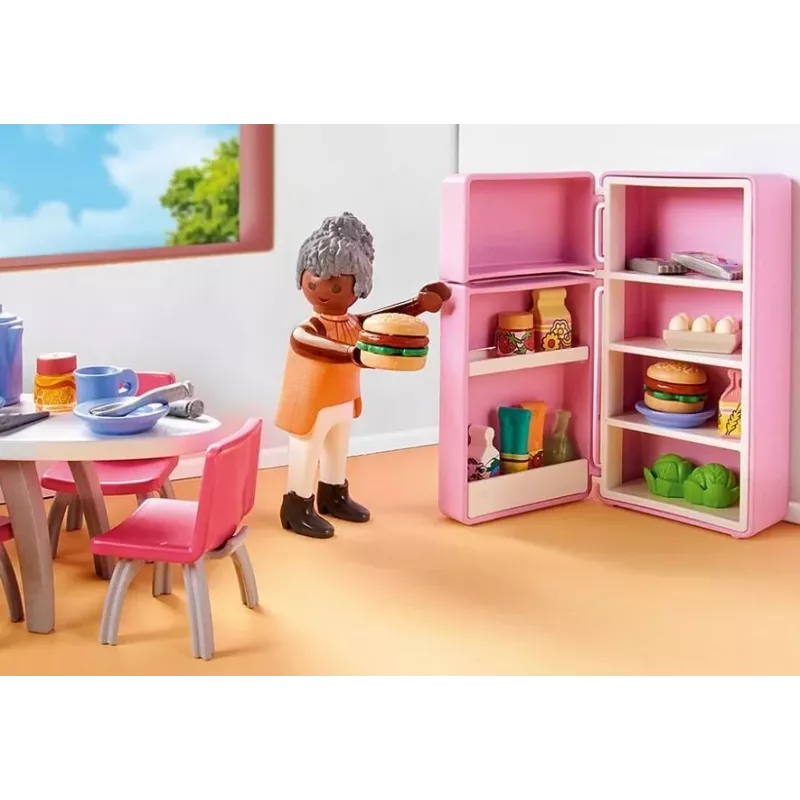 Kitchen Playmobil My Life Kitchen 71608 Multicolour Plastic 4-10 years