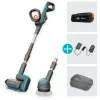 battery multi-cleaner AquaBrush Universal 18V P4A, hard-floor cleaner Grey/turquoise, Li-Ion Battery 2,5Ah P4A, POWER FOR ALL ALLIANCE