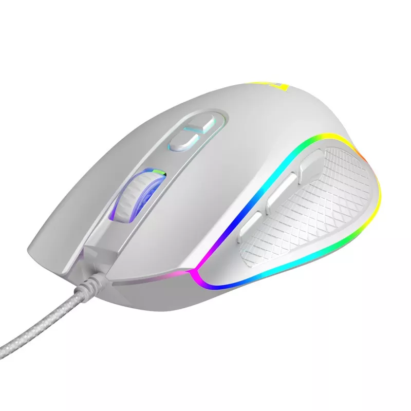 Wired optical mouse MODECOM Volcano Veles (white) — model M-MC-VELES-200