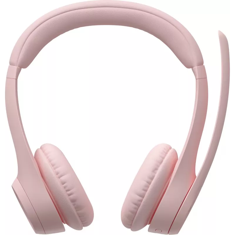 Logitech 981-001412 headphones/headset Wireless headband Office/Call center Bluetooth Rose