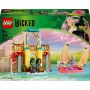Construction toy LEGO set 75681 with Wicked, Glinda, Elphaba, Nessarose and Shiz University minifigures