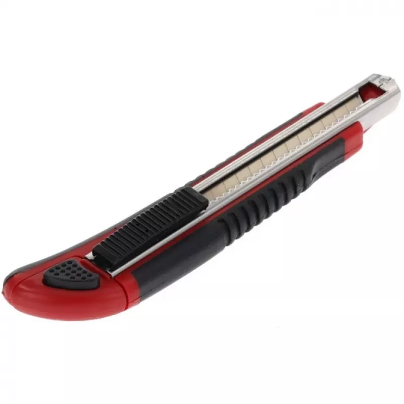Gedore Red snap-off utility knife with 5 blades, red/black
