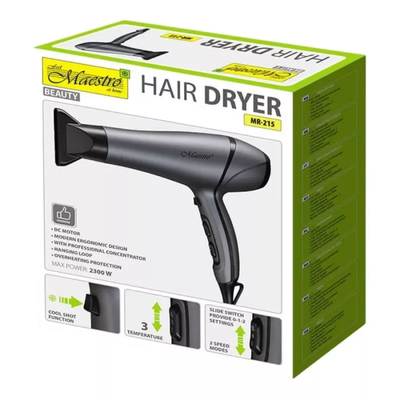 Hair dryer Maestro MR-215 2300W