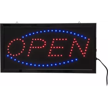 LED sign EUROLITE OPEN 80500303 – illuminated open sign, classic design