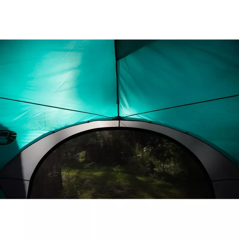 Event Dome Shelter L, 3,65 x 3,65m, Pavillon Light Blue/Grey