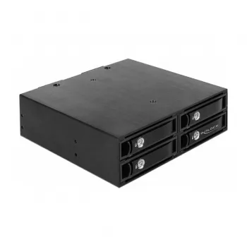 Drive bay panel DeLOCK 47233 Black