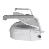 Raised toilet seat Mobilex PLN001 with integrated handrails, polypropylene, adjustable height 6–15 cm, max load 120 kg