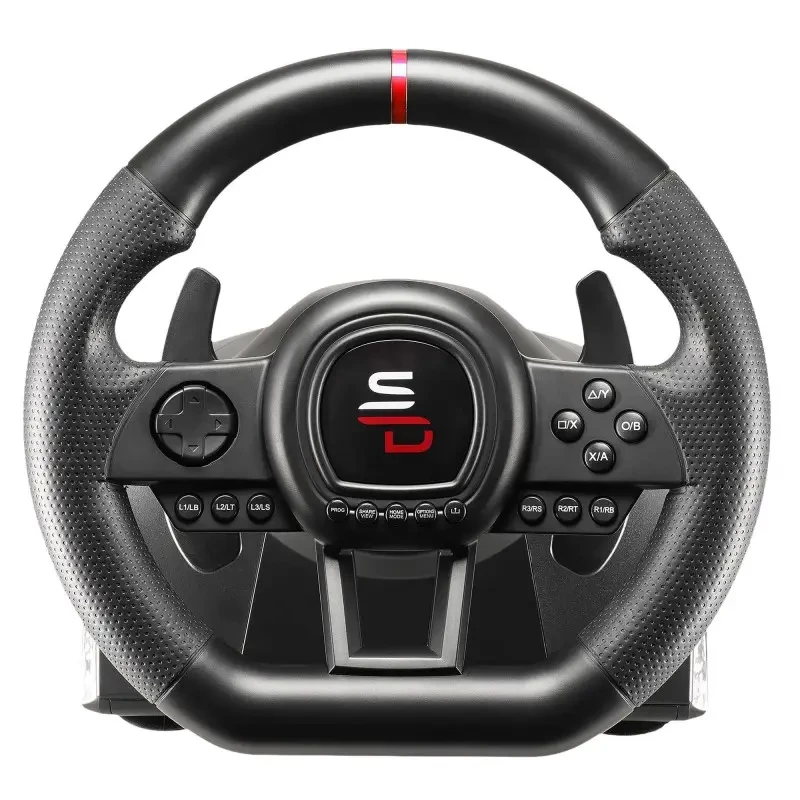 Steering wheel + Pedals + Joystick Subsonic SA5658 Black USB for PlayStation 4 Xbox One