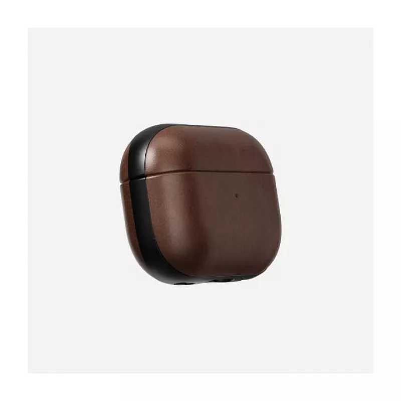 Case Nomad Modern Leather Case — leather, microfiber, polycarbonate, brown