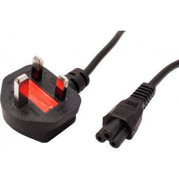 Value 19.99.2016 Power Cable Black 1,8 m BS 1363 IEC 320 (19.99.2016)