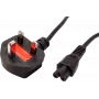 Value 19.99.2016 Power Cable Black 1,8 m BS 1363 IEC 320 (19.99.2016)