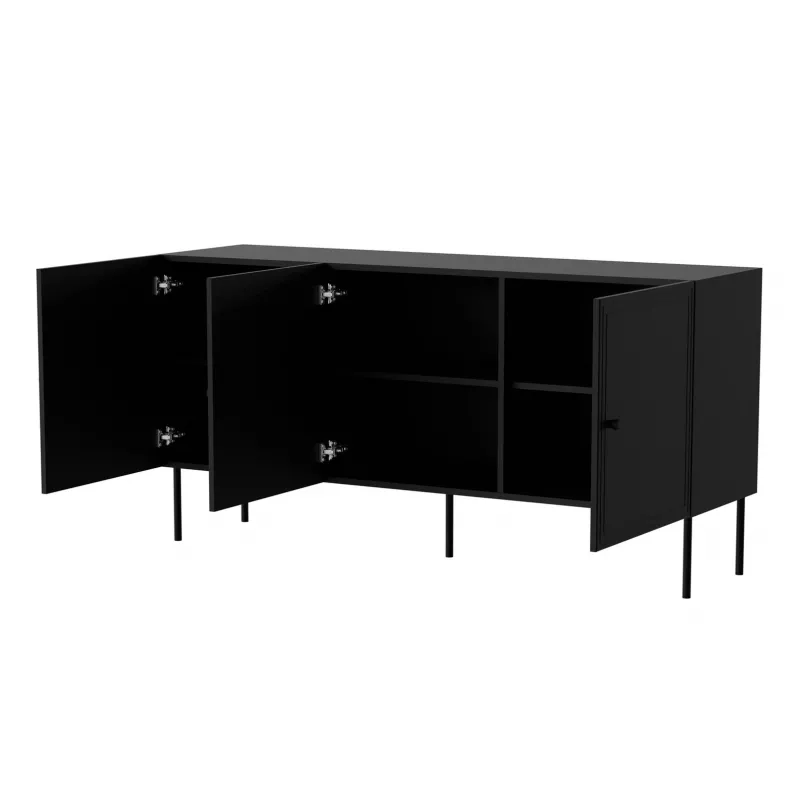 Cama 3D chest of drawers PALAZZO BIS 151x40x75 matte black