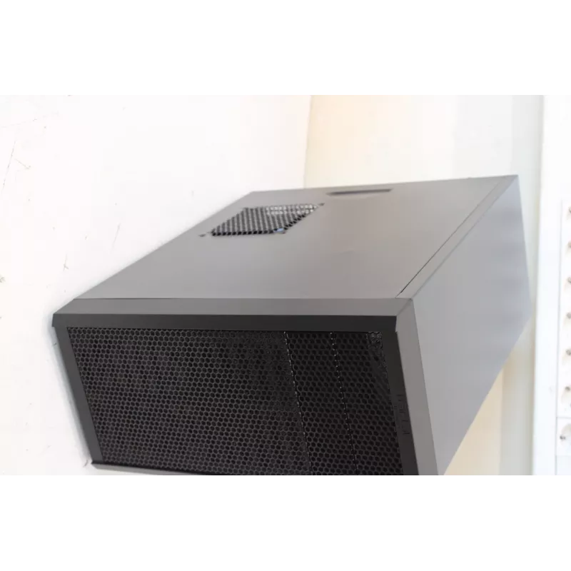 Fractal Design Core 1000 USB 3.0 Black Micro ATX case — damaged packaging, power supply not included