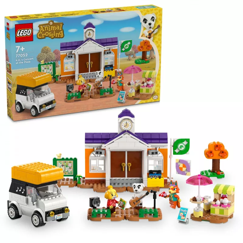LEGO Animal Crossing 77052 K.K.'s koncert pa bytorvet