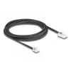 DeLOCK Telephone Cable RJ45 plug to RJ11 plug black 3 m