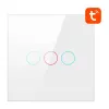 Smart light switch Avatto TS02-EU-W3 WiFi 3-way — wall-mounted Wi‑Fi switch for multi‑location control