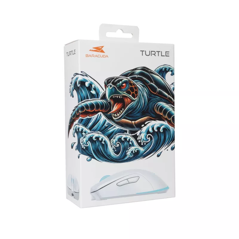 Mouse Baracuda BGM-122 Turtle White TURTLE-W