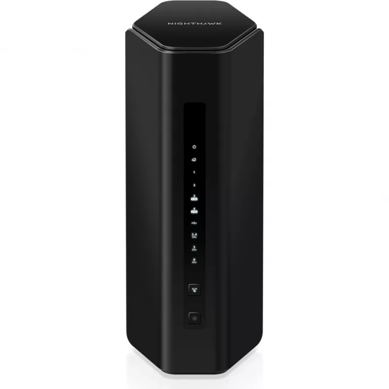 NETGEAR Nighthawk RS300 wireless router Gigabit Ethernet Tri-band (2.4 GHz / 5 GHz / 6 GHz) Black