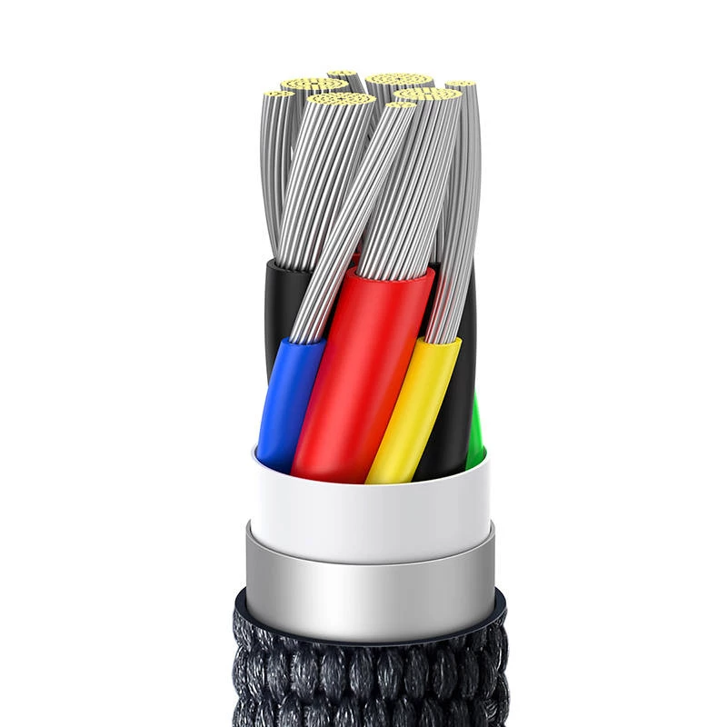 USB cable Baseus CAJY000701 2 m USB C Black 0.48 Gbit/s